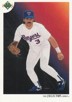 #30 Rafael Palmeiro - Texas Rangers - 1991 Upper Deck Baseball