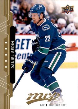 #30 Daniel Sedin - Vancouver Canucks - 2018-19 Upper Deck MVP Hockey