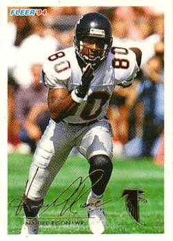 #30 Andre Rison - Atlanta Falcons - 1994 Fleer Football