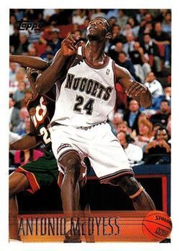 #30 Antonio McDyess - Denver Nuggets - 1996-97 Topps Basketball