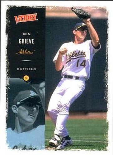#30 Ben Grieve - Oakland Athletics - 2000 Upper Deck Victory Baseball