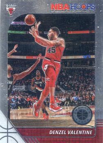 #30 Denzel Valentine - Chicago Bulls - 2019-20 Hoops Premium Stock Basketball