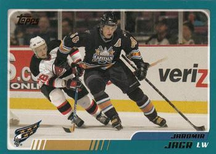 #30 Jaromir Jagr - Washington Capitals - 2003-04 Topps Hockey
