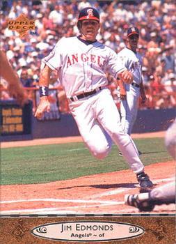 #30 Jim Edmonds - California Angels - 1996 Upper Deck Baseball