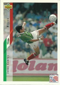 #30 Jorge Campos - Mexico - 1994 Upper Deck World Cup Contenders English/Spanish Soccer