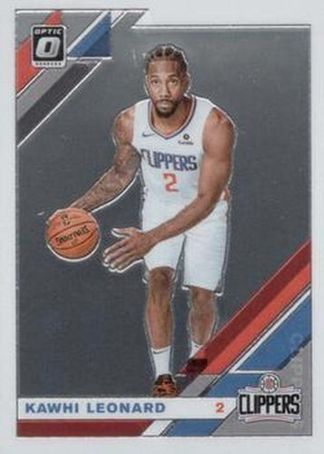 #30 Kawhi Leonard - Los Angeles Clippers - 2019-20 Donruss Optic Basketball