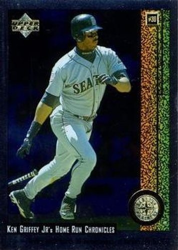 #30 Ken Griffey Jr. - Seattle Mariners - 1998 Upper Deck - Ken Griffey Jr.'s Home Run Chronicles Baseball