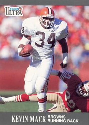 #30 Kevin Mack - Cleveland Browns - 1991 Ultra Football
