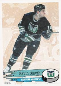 #30 Kevin Smyth - Hartford Whalers - 1995-96 Panini Hockey Stickers