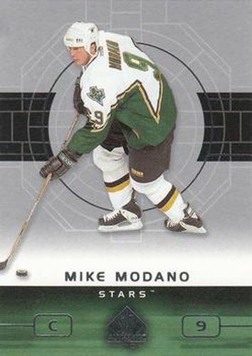 #30 Mike Modano - Dallas Stars - 2002-03 SP Authentic Hockey