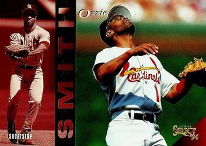 #30 Ozzie Smith - St. Louis Cardinals - 1994 Select Baseball