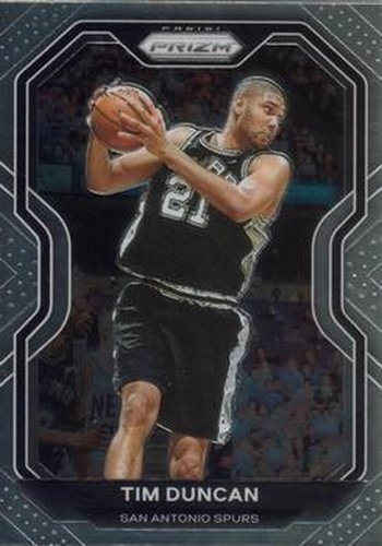 #30 Tim Duncan - San Antonio Spurs - 2020-21 Panini Prizm Basketball