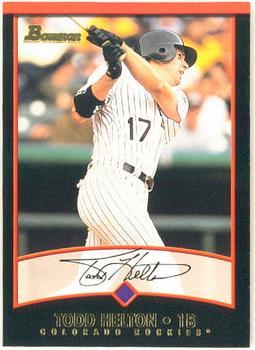 #30 Todd Helton - Colorado Rockies - 2001 Bowman Baseball