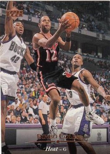#30 Bimbo Coles - Miami Heat - 1995-96 Upper Deck Basketball