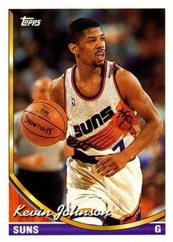 #30 Kevin Johnson - Phoenix Suns - 1993-94 Topps Basketball