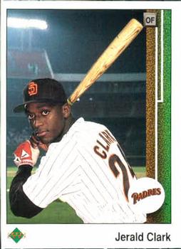 #30 Jerald Clark - San Diego Padres - 1989 Upper Deck Baseball