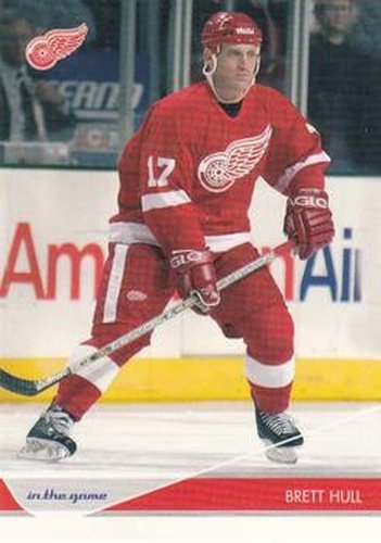 #30 Brett Hull - Detroit Red Wings - 2003-04 In The Game Toronto Star Hockey