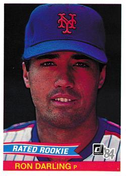 #30b Ron Darling - New York Mets - 1984 Donruss Baseball