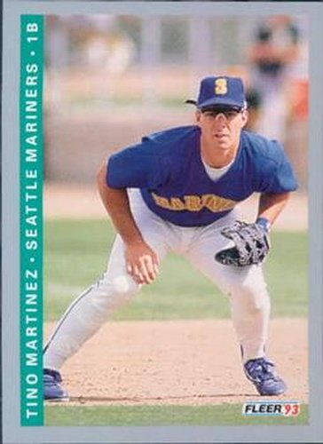 #310 Tino Martinez - Seattle Mariners - 1993 Fleer Baseball