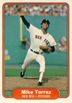 #310 Mike Torrez - Boston Red Sox - 1982 Fleer Baseball