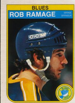 #310 Rob Ramage - St. Louis Blues - 1982-83 O-Pee-Chee Hockey