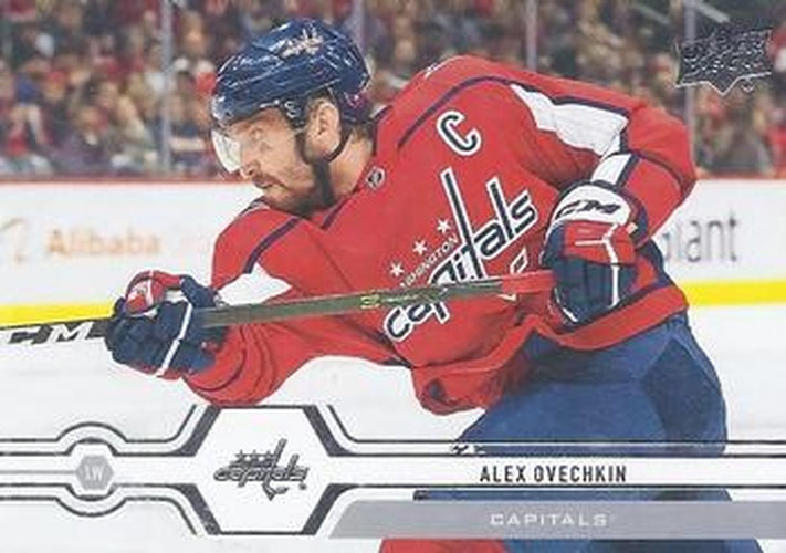 #310 Alex Ovechkin - Washington Capitals - 2019-20 Upper Deck Hockey