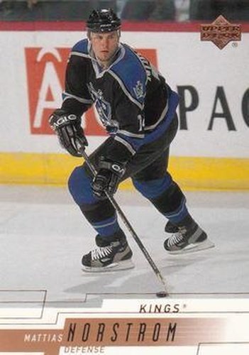 #310 Mattias Norstrom - Los Angeles Kings - 2000-01 Upper Deck Hockey