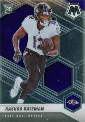 #310 Rashod Bateman - Baltimore Ravens - 2021 Panini Mosaic Football