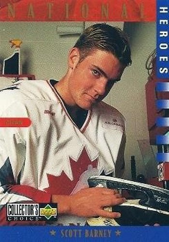 #310 Scott Barney - Canada - 1997-98 Collector's Choice Hockey