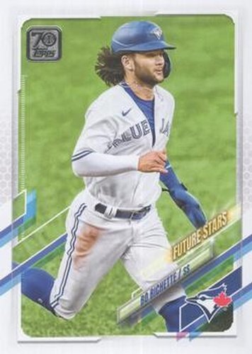#310 Bo Bichette - Toronto Blue Jays - 2021 Topps Baseball
