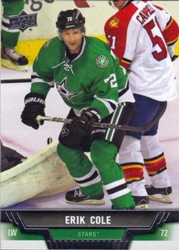 #311 Erik Cole - Dallas Stars - 2013-14 Upper Deck Hockey