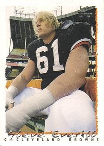 #311 Steve Everitt - Cleveland Browns - 1995 Topps Football