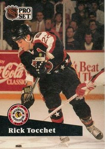 #311 Rick Tocchet - 1991-92 Pro Set Hockey