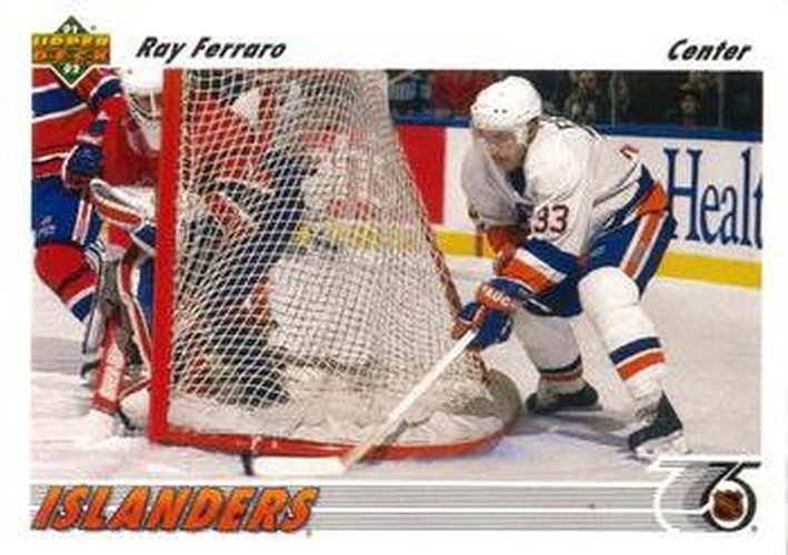 #311 Ray Ferraro - New York Islanders - 1991-92 Upper Deck Hockey