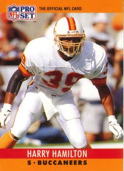 #311 Harry Hamilton - Tampa Bay Buccaneers - 1990 Pro Set Football