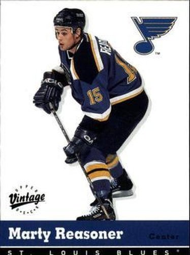 #311 Marty Reasoner - St. Louis Blues - 2000-01 Upper Deck Vintage Hockey