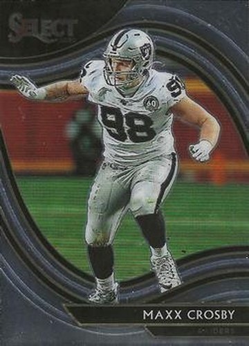 #311 Maxx Crosby - Las Vegas Raiders - 2020 Panini Select Football