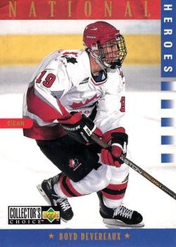 #311 Boyd Devereaux - Canada - 1997-98 Collector's Choice Hockey