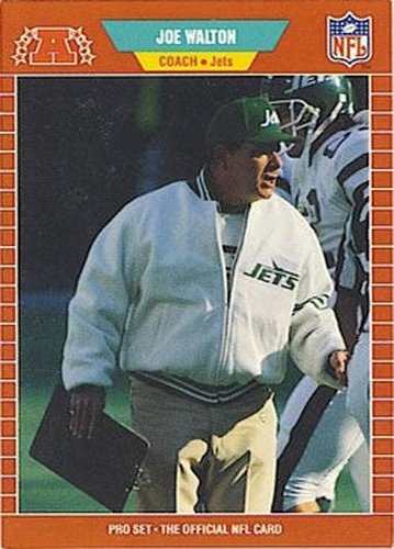 #311 Joe Walton - New York Jets - 1989 Pro Set Football