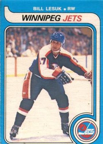 #312 Bill Lesuk - Winnipeg Jets - 1979-80 O-Pee-Chee Hockey