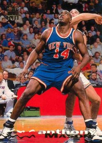 #312 Anthony Mason - New York Knicks - 1993-94 Stadium Club Basketball