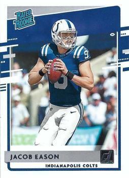 #312 Jacob Eason - Indianapolis Colts - 2020 Donruss Football