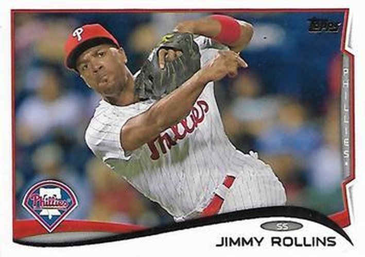 #312 Jimmy Rollins - Philadelphia Phillies - 2014 Topps Baseball
