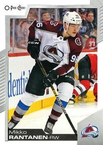 #312 Mikko Rantanen - Colorado Avalanche - 2020-21 O-Pee-Chee Hockey