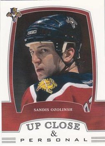 #312 Sandis Ozolinsh - Florida Panthers - 2002-03 Be a Player First Edition Hockey