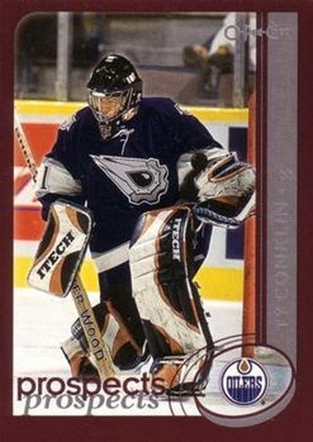 #312 Ty Conklin - Edmonton Oilers - 2002-03 O-Pee-Chee Hockey