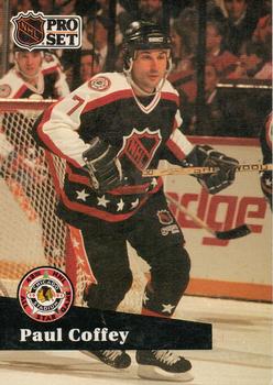 #312 Paul Coffey - 1991-92 Pro Set Hockey