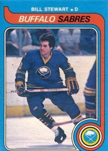#313 Bill Stewart - Buffalo Sabres - 1979-80 O-Pee-Chee Hockey
