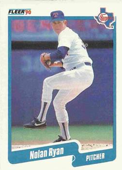 #313 Nolan Ryan - Texas Rangers - 1990 Fleer USA Baseball
