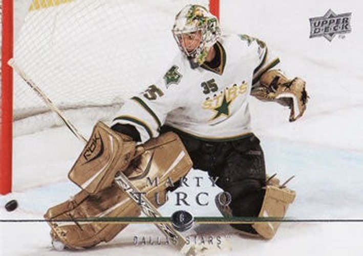 #313 Marty Turco - Dallas Stars - 2008-09 Upper Deck Hockey